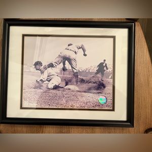 Ty Cobb framed picture